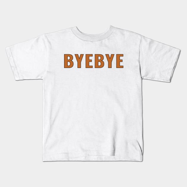 Hina (Hinamatsuri) "Bye Bye" Kids T-Shirt by Kamishirts